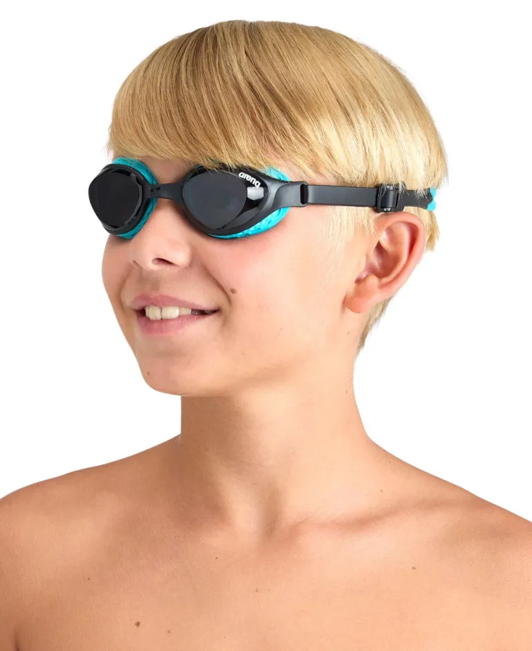 OCCHIALINO DA NUOTO JUNIOR ARENA AIR SMOKE-BLACK SW2 005381 101