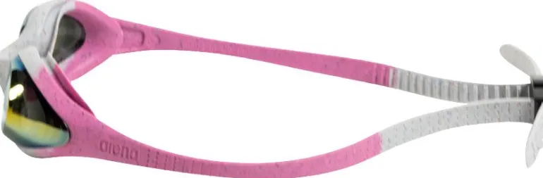 OCCHIALINO DA NUOTO JUNIOR ARENA SPIDER MIRROR R PINK GREY PINK - 1E362 902