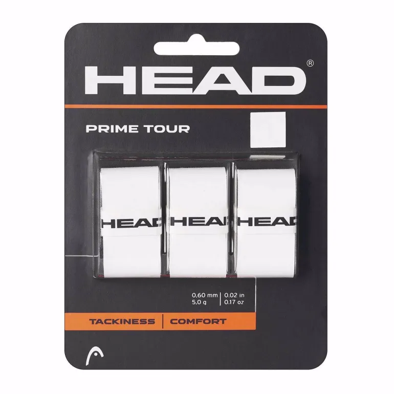 OVERGRIP HEAD PRIME TOUR 3PCS PACK BIANCO