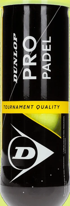 PALLINE DA PADEL DUNLOP PRO PADEL TUBO 3B