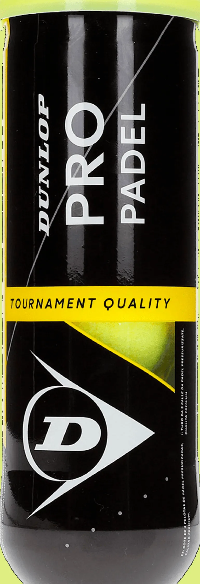 PALLINE DA PADEL DUNLOP PRO PADEL TUBO 3B