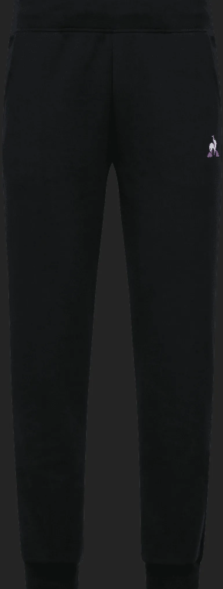 PANTALONE CON POLSINO DA UOMO LE COQ SPORTIF N°2 REGULAR PRESENTATION NERO
