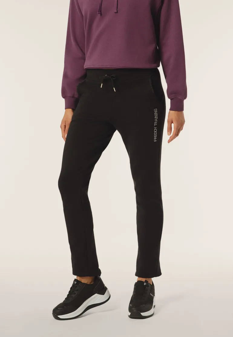 PANTALONE DA TUTA DA DONNA FREDDY F4WTRP2 N