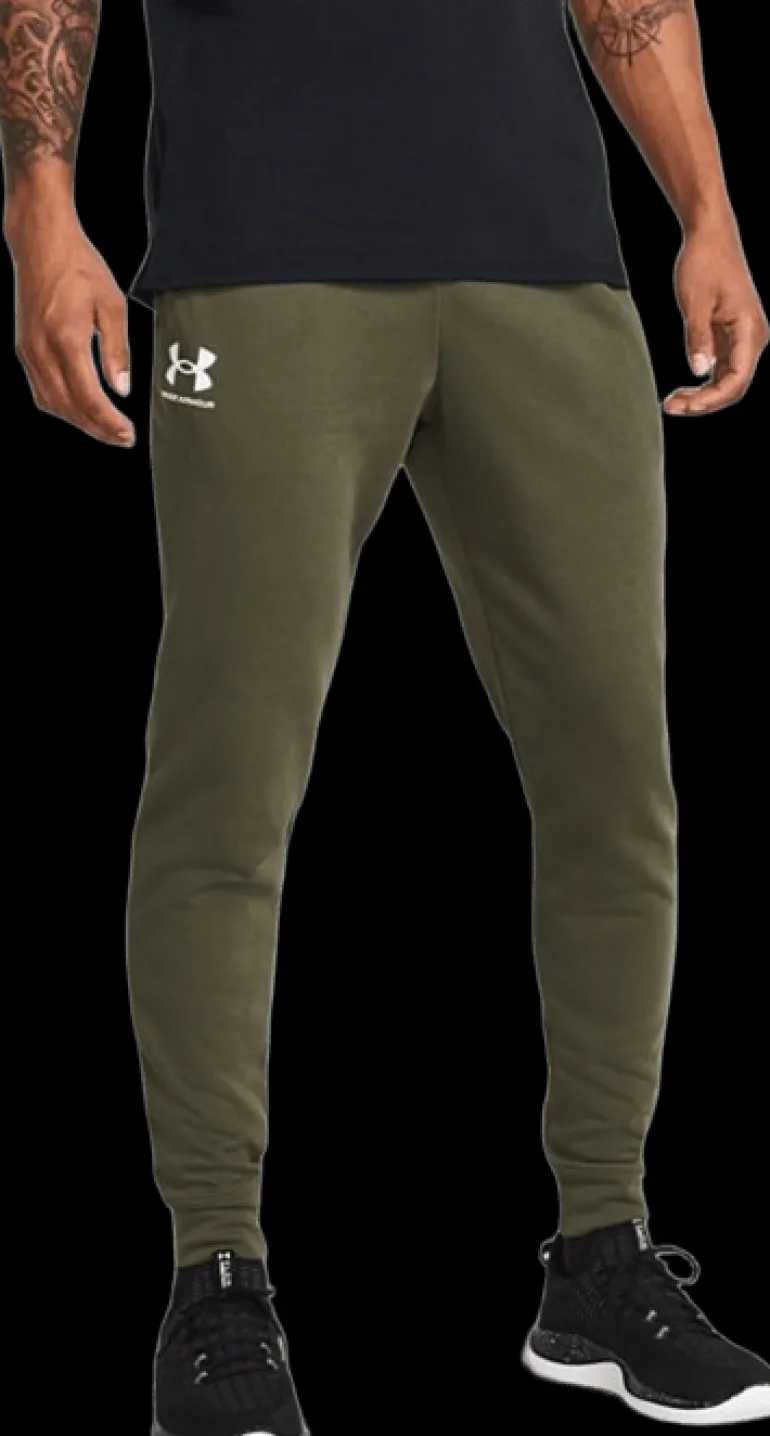 PANTALONE DA TUTA DA UOMO UNDER ARMOUR UA RIVAL TERRY 1380843 0390