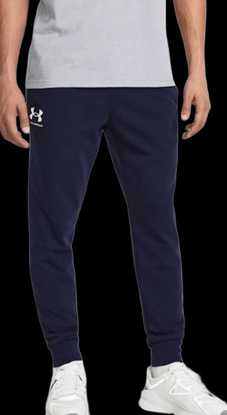 PANTALONE DA TUTA DA UOMO UNDER ARMOUR UA RIVAL TERRY 1380843 0410