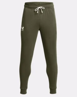 PANTALONE DA TUTA DA UOMO UNDER ARMOUR UA RIVAL TERRY 1380843 0390