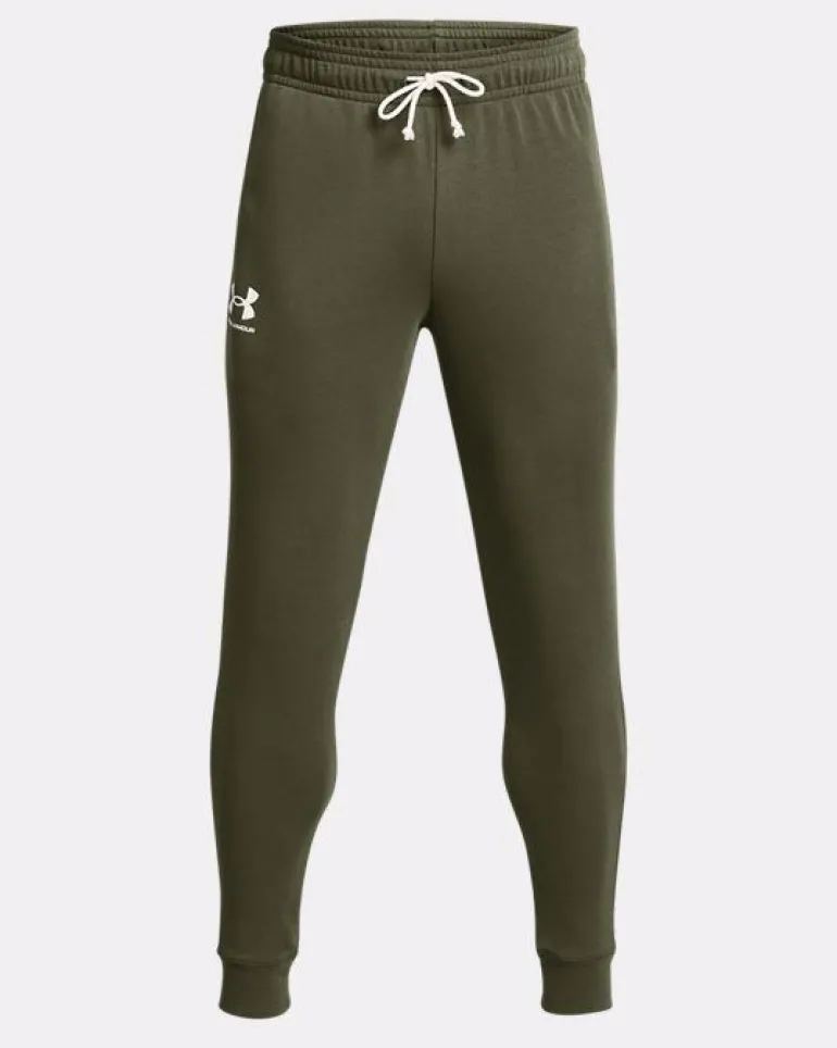 PANTALONE DA TUTA DA UOMO UNDER ARMOUR UA RIVAL TERRY 1380843 0390