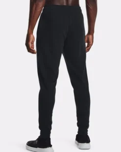 PANTALONE DA TUTA DA UOMO UNDER ARMOUR RIVAL TERRY JOGGER BLACK 1380843 001