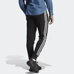 PANTALONE DA TUTA DA UOMO ADIDAS M 3S FT TC PT BLACK/WHITE HA4337