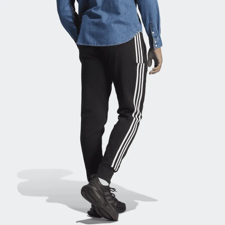 PANTALONE DA TUTA DA UOMO ADIDAS M 3S FT TC PT BLACK/WHITE HA4337