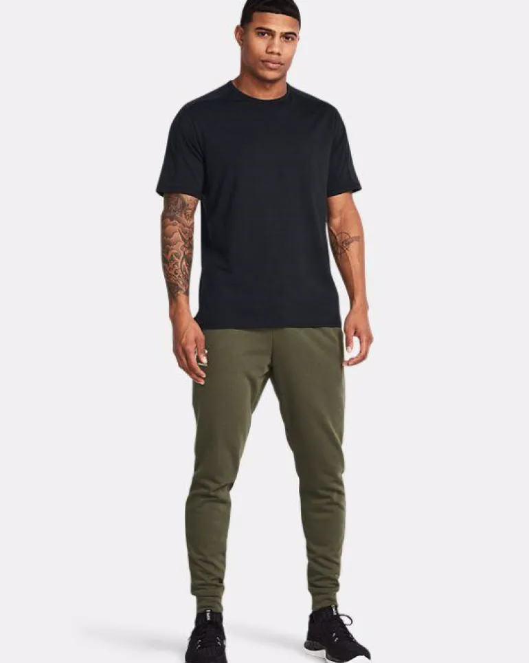 PANTALONE DA TUTA DA UOMO UNDER ARMOUR UA RIVAL TERRY 1380843 0390