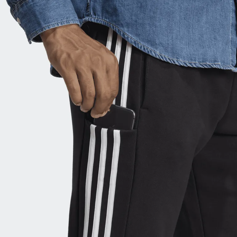 PANTALONE DA TUTA DA UOMO ADIDAS M 3S FT TC PT BLACK/WHITE HA4337