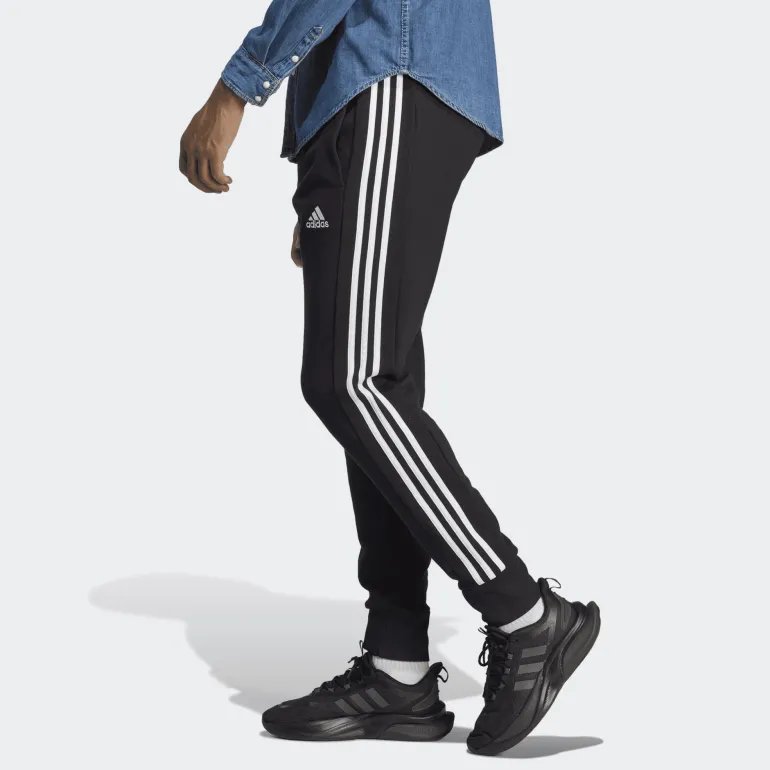 PANTALONE DA TUTA DA UOMO ADIDAS M 3S FT TC PT BLACK/WHITE HA4337
