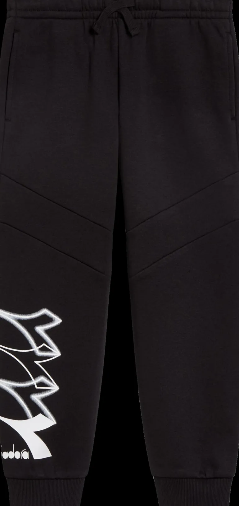 PANTALONE DA TUTA JUNIOR DIADORA LOGO BLACK 102.180954 80013
