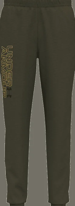 PANTALONE DA TUTA JUNIOR UNDER ARMOUR GRAPHIC JGR MARINE OD GREE 1379786 0390