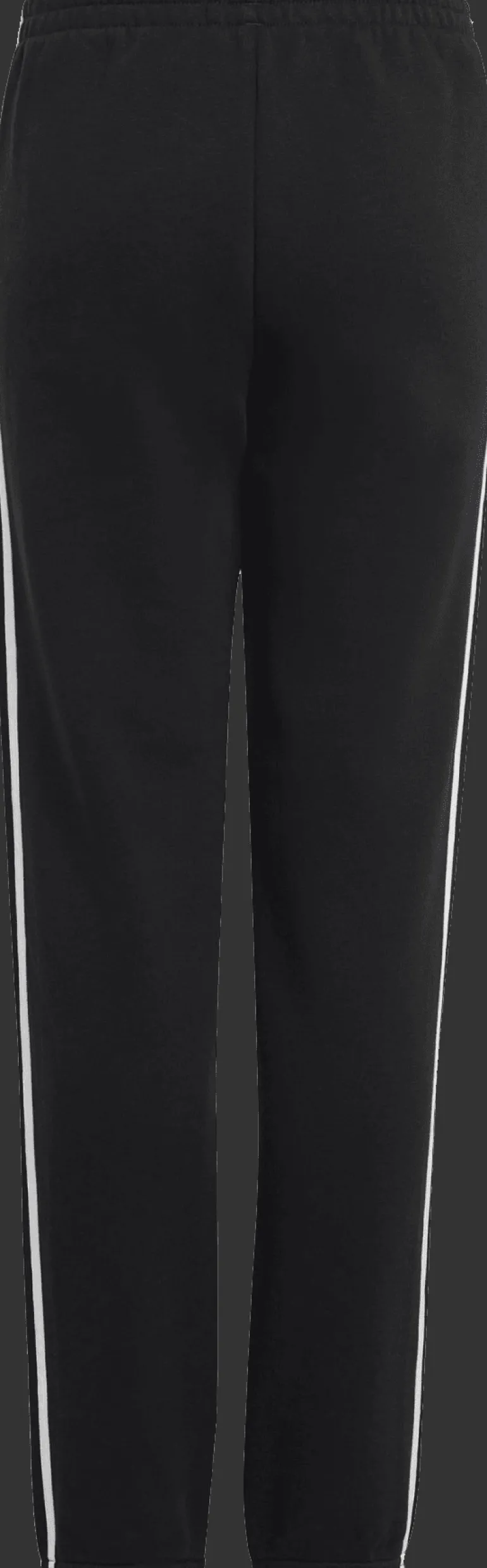 PANTALONE DA TUTA JUNIOR ADIDAS U 3S FL PANT BLACK/WHITE HR6333