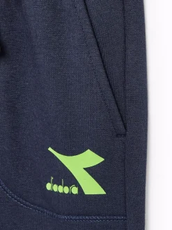 PANTALONE DA TUTA JUNIOR DIADORA CUFF NEON CLASSIC NAVY - 102.179865 60062