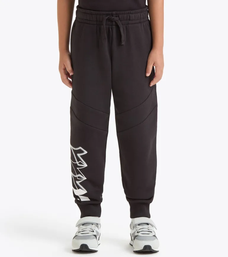 PANTALONE DA TUTA JUNIOR DIADORA LOGO BLACK 102.180954 80013