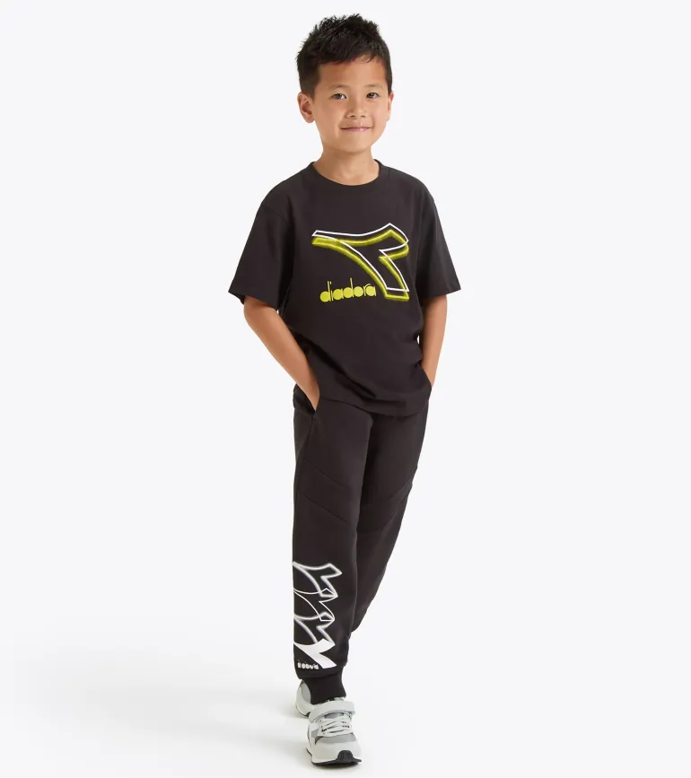 PANTALONE DA TUTA JUNIOR DIADORA LOGO BLACK 102.180954 80013