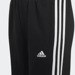 PANTALONE DA TUTA JUNIOR ADIDAS U 3S FL PANT BLACK/WHITE HR6333