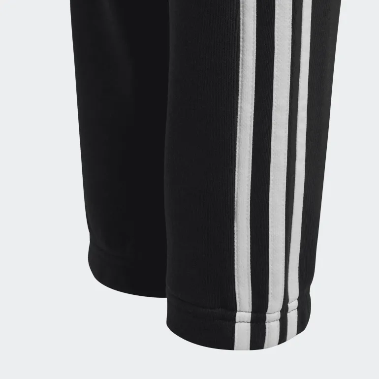 PANTALONE DA TUTA JUNIOR ADIDAS U 3S FL PANT BLACK/WHITE HR6333