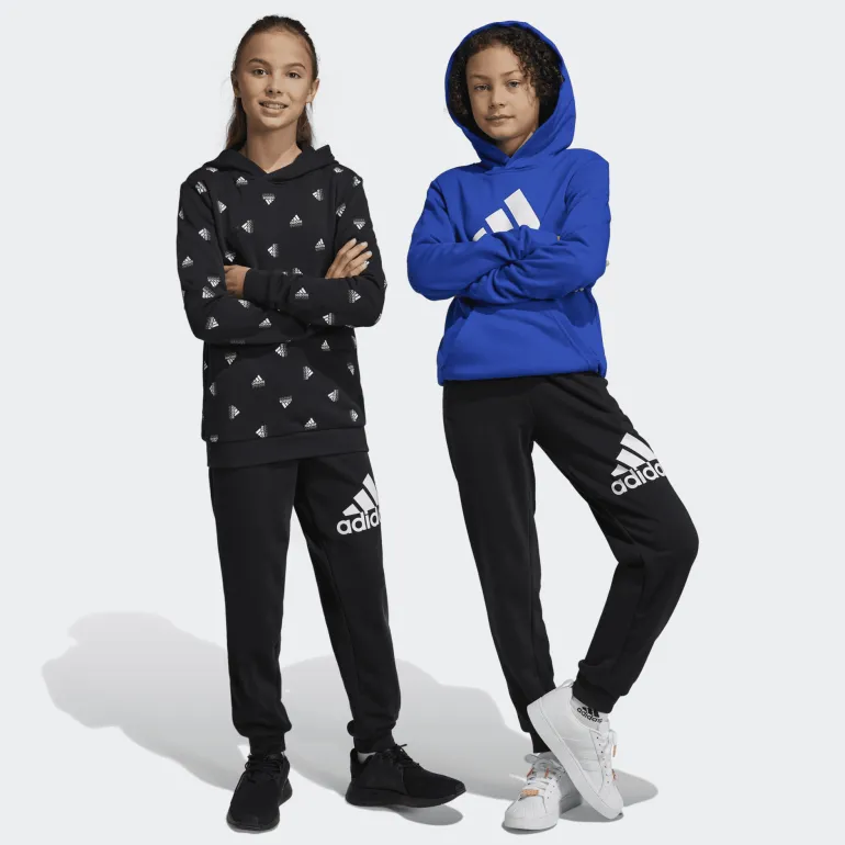 PANTALONE DA TUTA JUNIOR ADIDAS U BL PANT BLACK/WHITE H47140