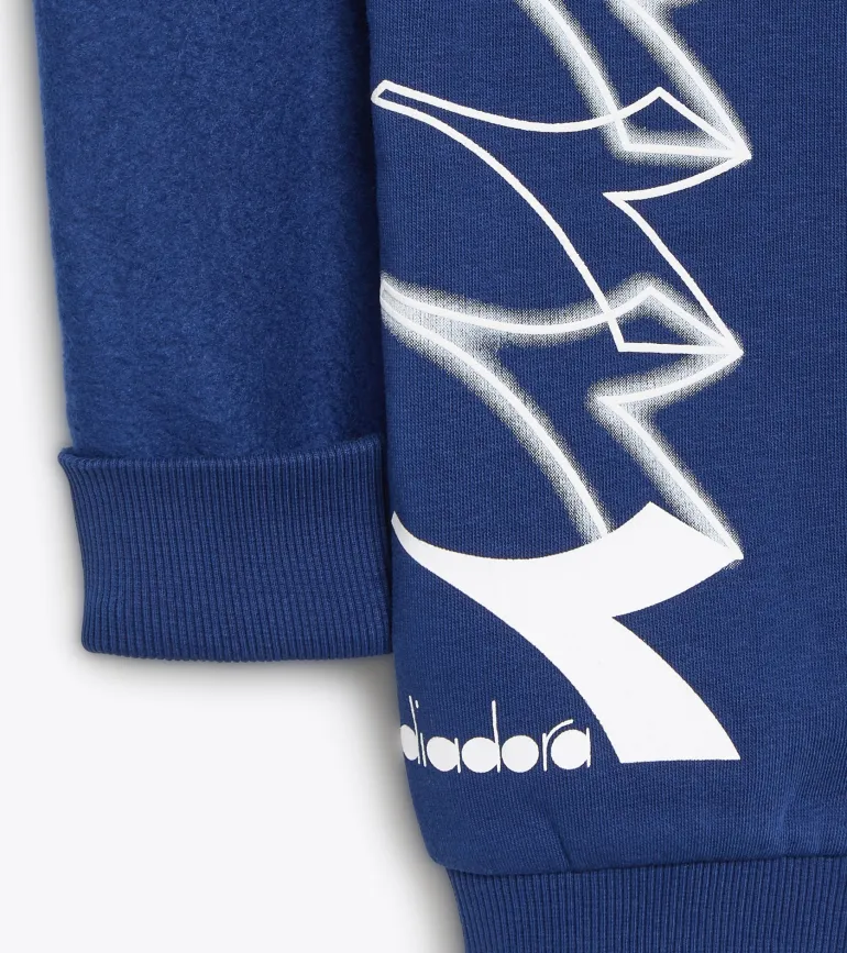 PANTALONE DA TUTA JUNIOR DIADORA LOGO SALTIRE NAVY 102.180954 60024