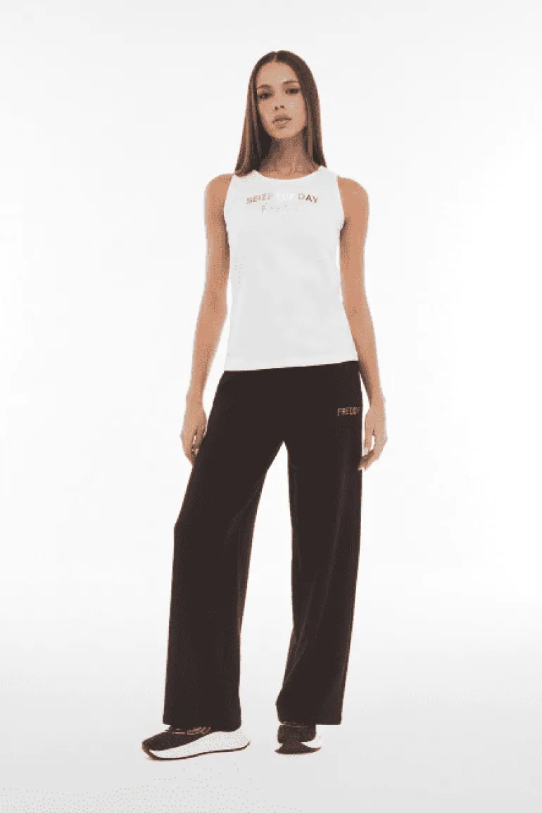 PANTALONE LUNGO DA DONNA FREDDY S4WCXP2 N