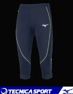 PANTALONI 3/4  DA DONNA TEAM PREMIUM TIGHT BLU