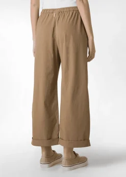 PANTALONI DA DONNA DEHA ALMOND BROWN D02475 12112