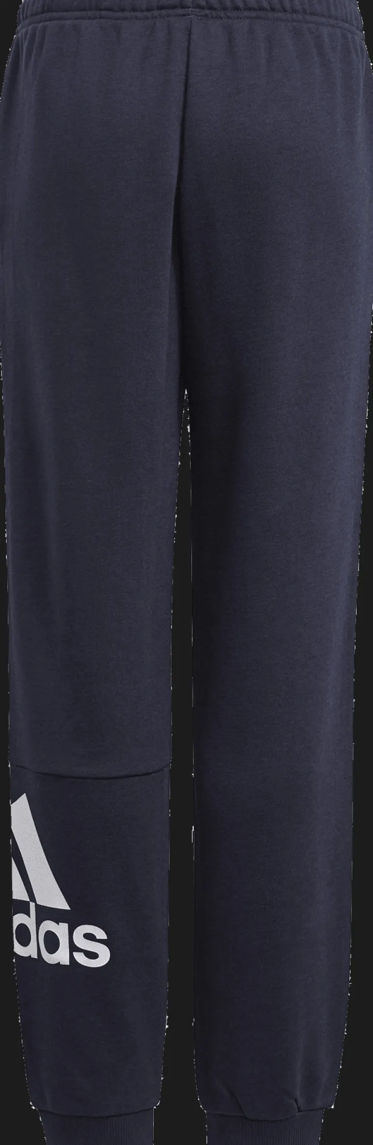 PANTALONI SPORTIVI JUNIOR ADIDAS ESSENTIALS IN FRENCH TERRY BLU CON POLSINO