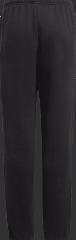 PANTALONI SPORTIVI JUNIOR ADIDAS ESSENTIALS IN FRENCH TERRY NERI CON SCRITTA LATERALE