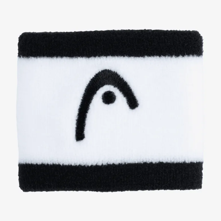 POLISINI HEAD WRISTBAND STRIPED 2.5" 285864 BKWH