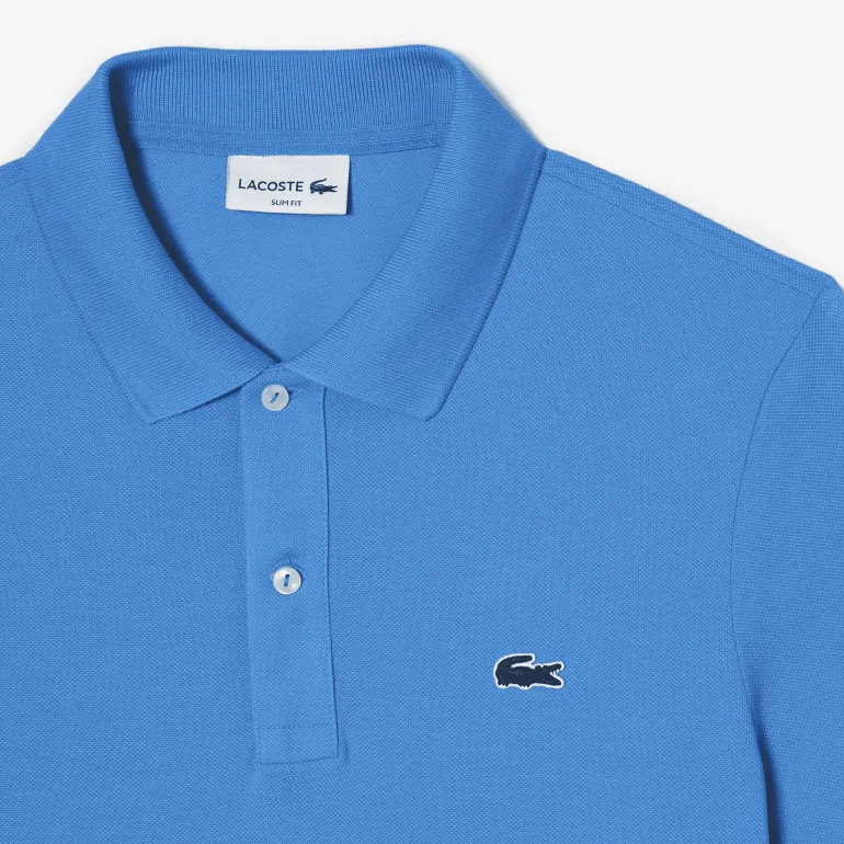 POLO A MANICA CORTA DA UOMO LACOSTE SLIM FIT PH4012 ZBA