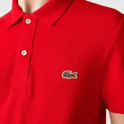 POLO A MANICA CORTA DA UOMO LACOSTE SLIM FIT PH4012 240