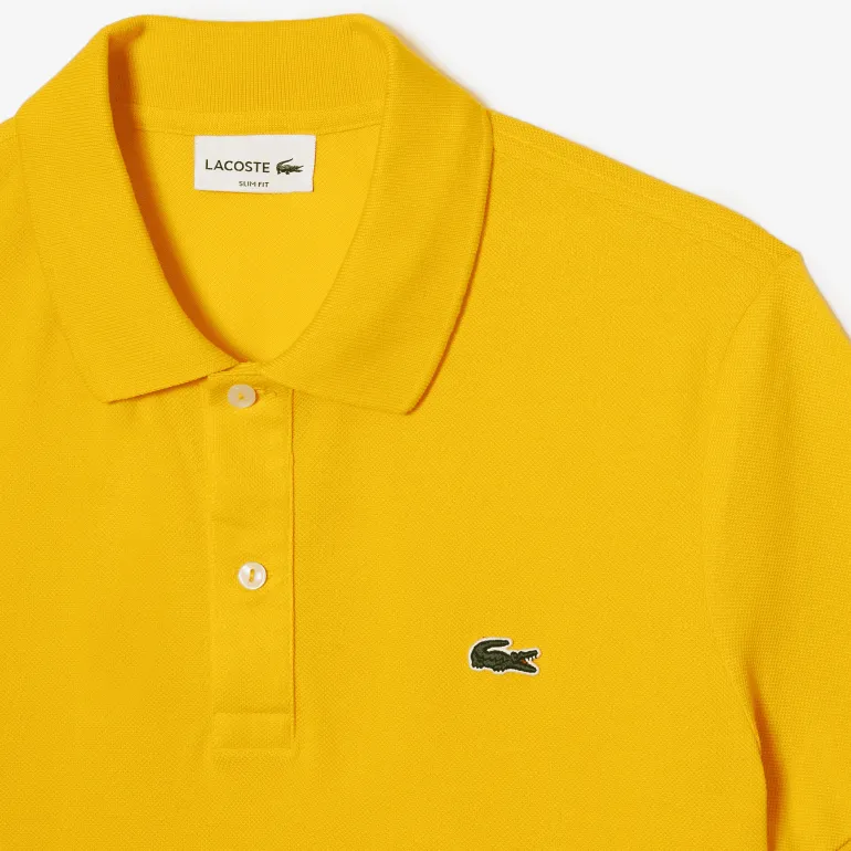 POLO A MANICA CORTA DA UOMO LACOSTE SLIM FIT PH4012 C7T
