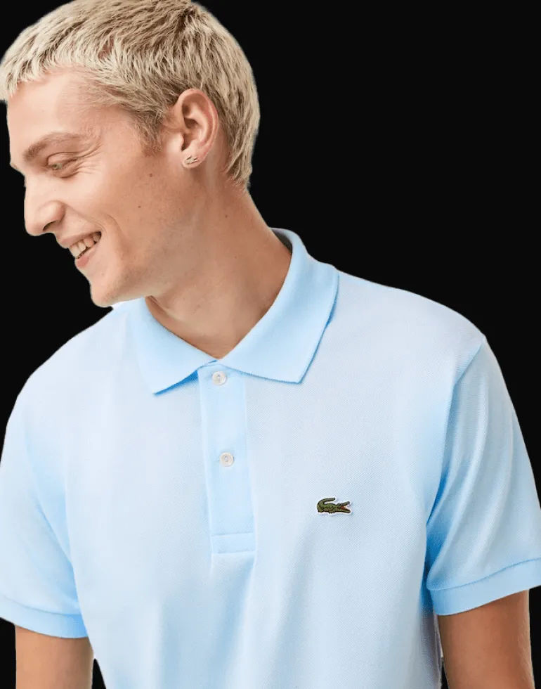 POLO A MANICA CORTA DA UOMO LACOSTE CLASSIC FIT 1212 T01