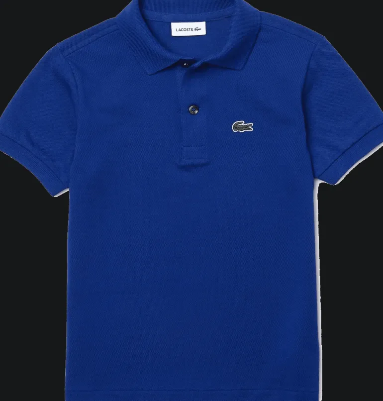 POLO A MANICA CORTA JUNIOR LACOSTE PJ2909 BDM