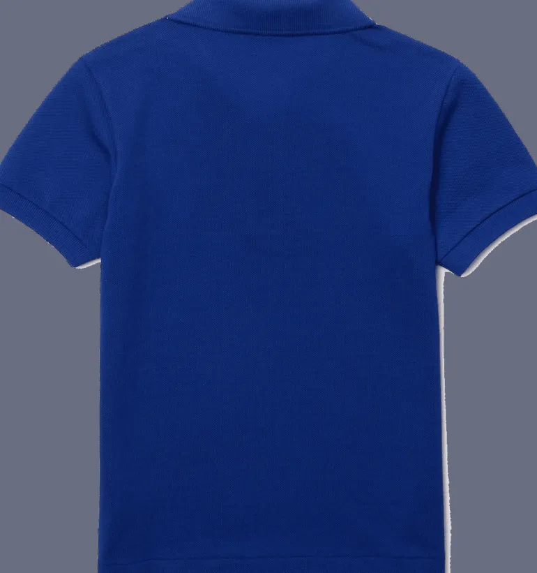 POLO A MANICA CORTA JUNIOR LACOSTE PJ2909 BDM