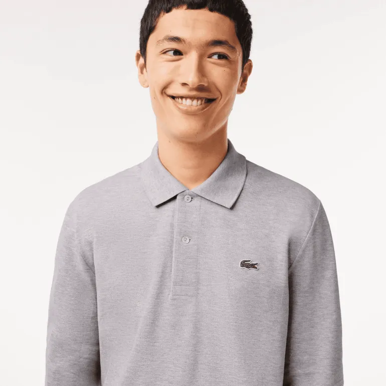 POLO A MANICA LUNGA DA UOMO LACOSTE L1313 CCA