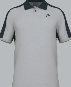 POLO DA TENNIS DA UOMO HEAD PLAY TECH 811704 GRCE