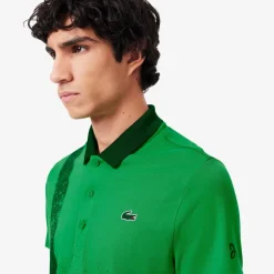 POLO DA TENNIS DA UOMO LACOSTE DH8971 SIW