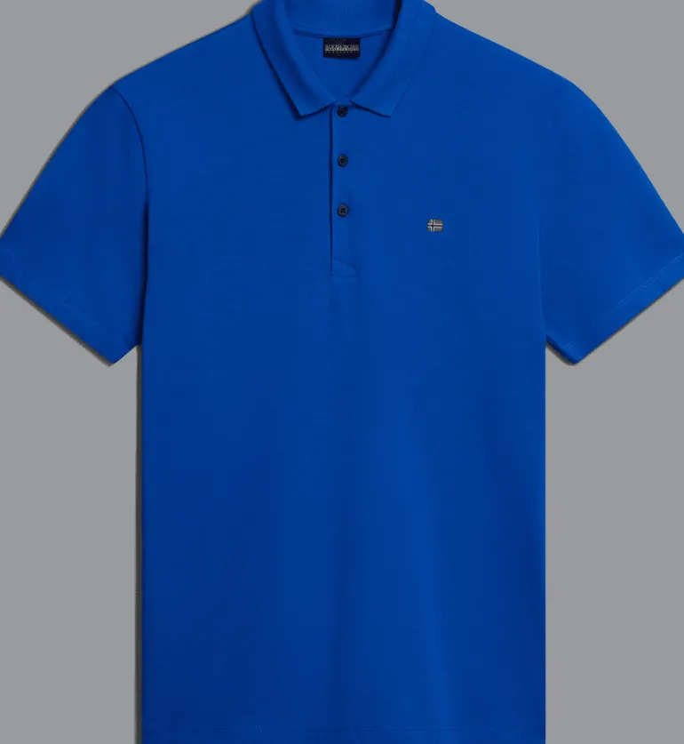 POLO DA UOMO NAPAPIJRI EALIS SUM BLUE LAPIS NP0A4H8B B2L