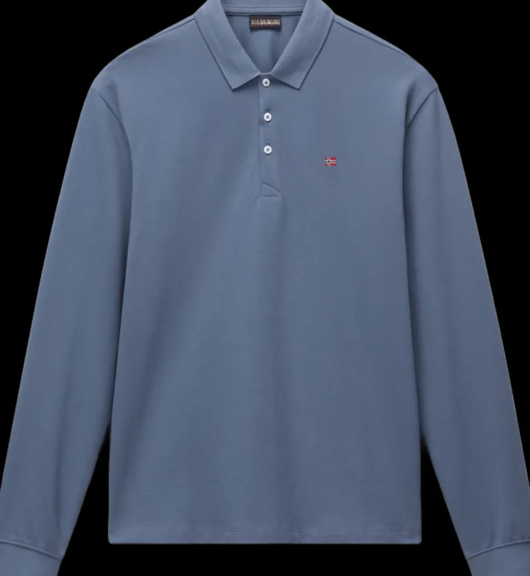 POLO DA UOMO NAPAPIJRI EALIS LS 1 NP0A4I8Q G1Y