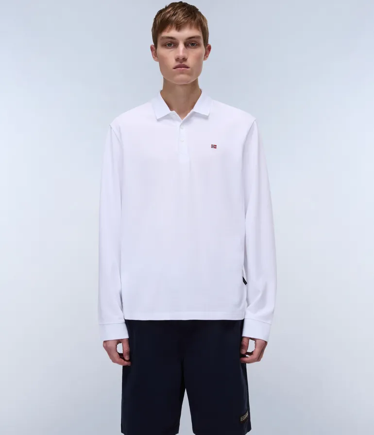 POLO DA UOMO NAPAPIJRI EALIS LS 1 NP0A4I8Q 002