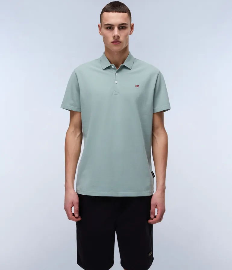 POLO DA UOMO NAPAPIJRI EALIS SS SUM NP0A4H8B G1X