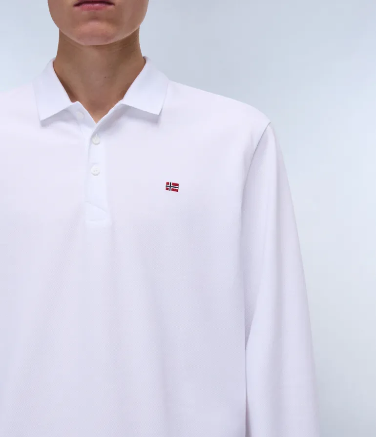 POLO DA UOMO NAPAPIJRI EALIS LS 1 NP0A4I8Q 002