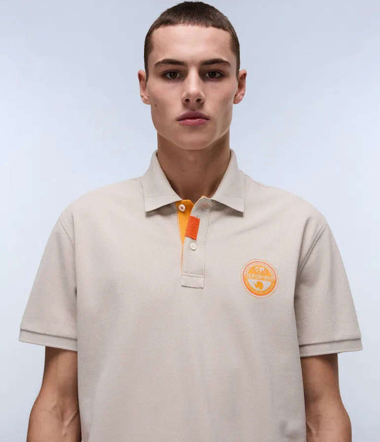 POLO DA UOMO NAPAPIJRI E-CLANIS SS NP0A4ID3 N1P