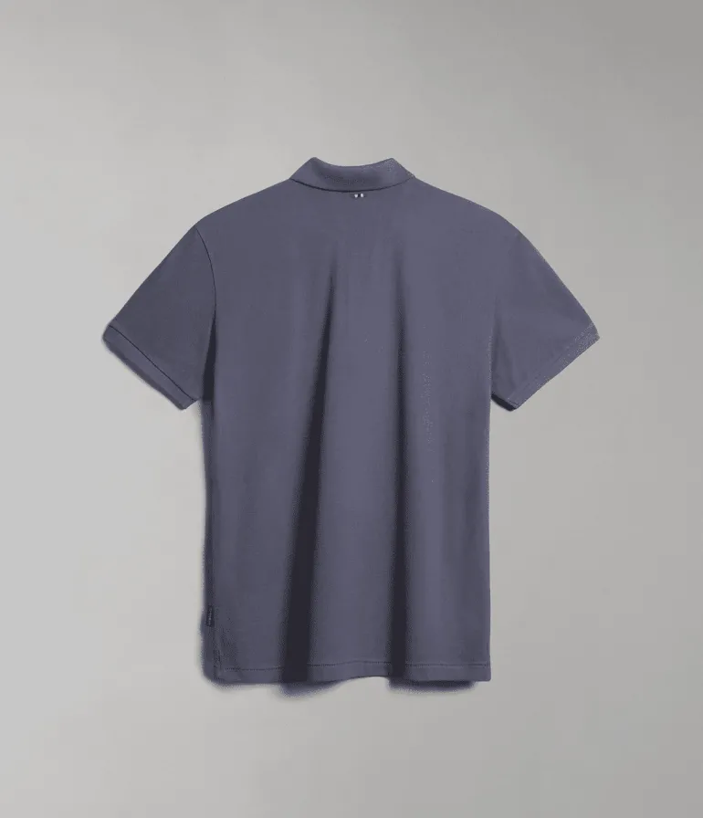 POLO DA UOMO NAPAPIJRI ELBAS 4 BLU GRISAIL B4D NP0A4GDL B4D
