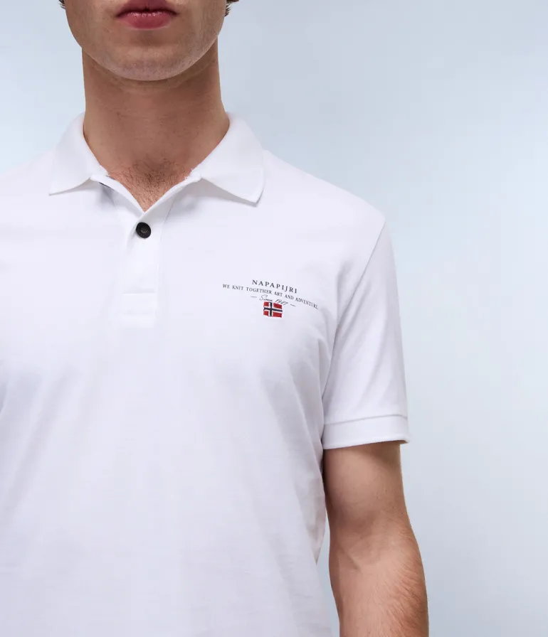 POLO DA UOMO NAPAPIJRI ELBAS JERSEY NP0A4GB4 002